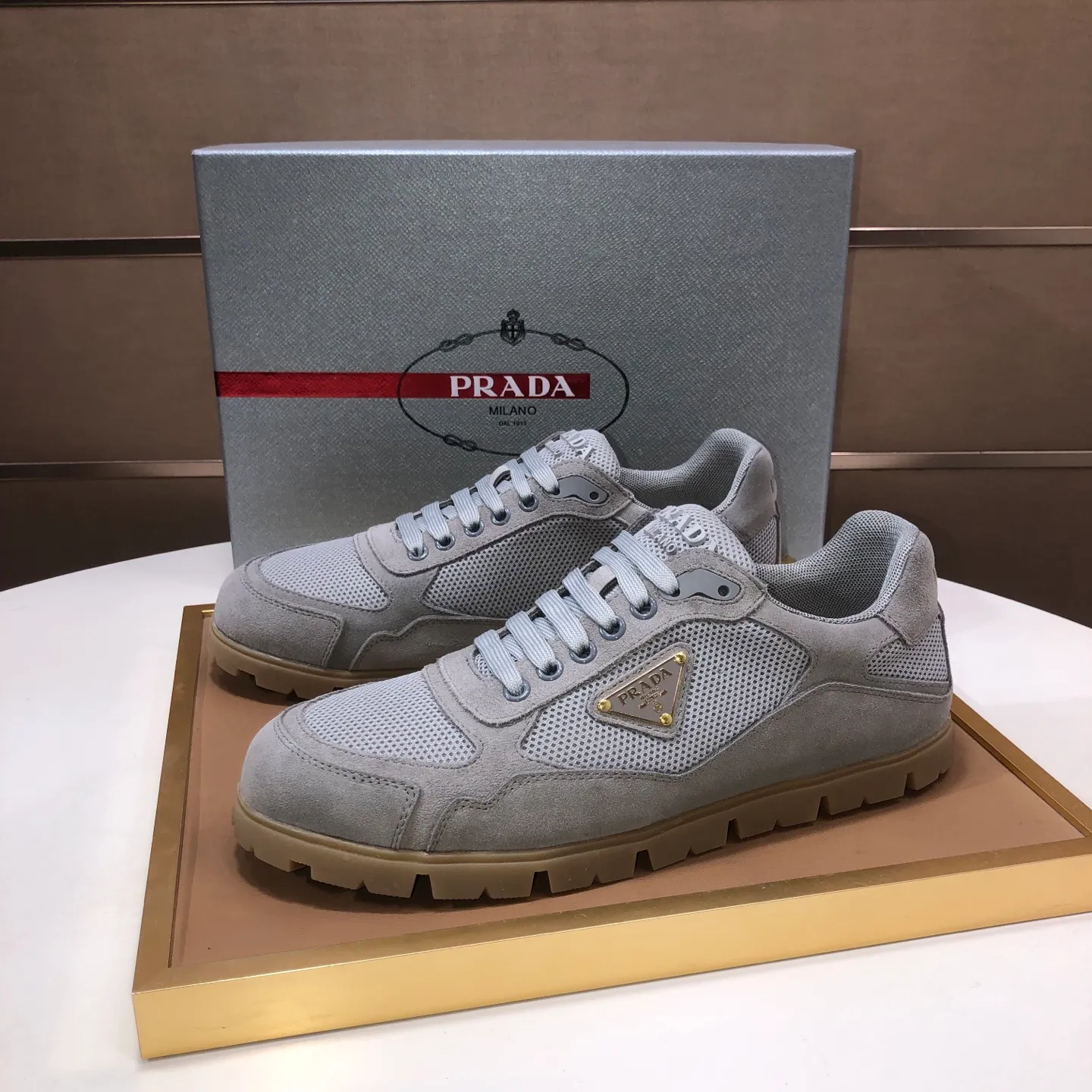 Men's shoes 💰540💰[PRADA] Top original, new season, high-quality original cow products, top imported calfskin with original imported glue, imported cowhide inside with original cowhide feet, original outsole! Quality guaranteed! Code 38-45 (45 customized)